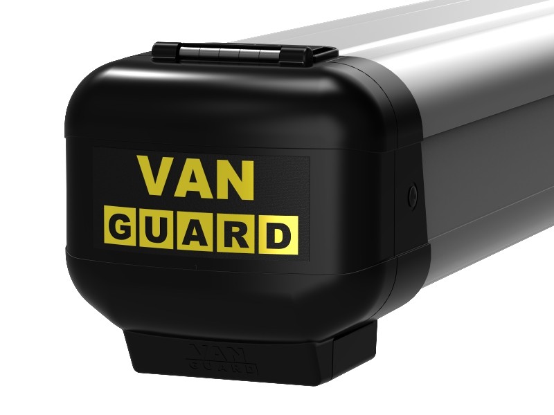 (image for) Van Guard 3 metre MAXI aluminium pipe carrier with rear opening